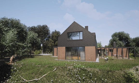 Rodinný dům na Šumavě - Kundratice (2023)