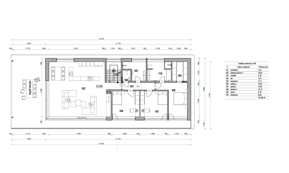 Rodinný dům ve svahu s výhledem - Prachatice (2023)
